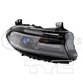 CAPA 1619 DG CHRGR HALGN W/ LED DRL W/O LOGO HEADLAMP ASSY