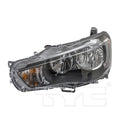 LH HEADLAMP ASSY COMPOSITE HALOGEN MITSUBISHI OUTLANDER 20102013