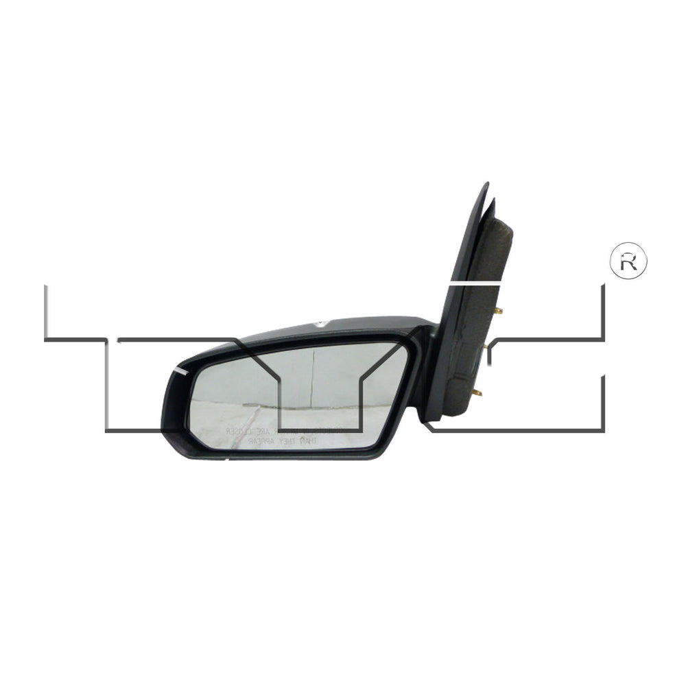 LH MIRROR OUTSIDE REAR VIEW SEDAN; MANUAL SATURN ION 20032007