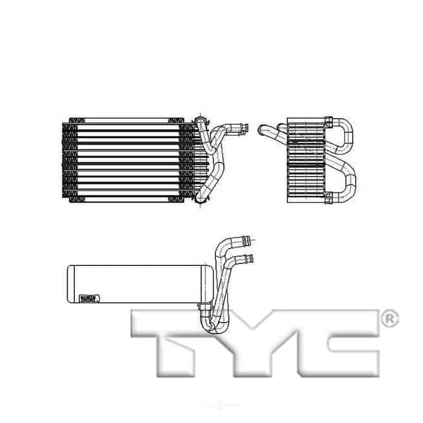 A/C EVAPORATOR CORE KIA FORTE SEDAN/COUPE 1013