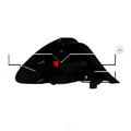 CAPA 0407 FD TARUS SDN TAILLAMP ASSY RH