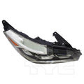 RH HEADLAMP ASSY COMPOSITE LX; SEDAN; HALOGEN; W/O DRL HONDA ACCORD 20162017 CAPA