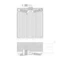 A/C EVAPORATOR CORE TOYOTA CAMRY 9701