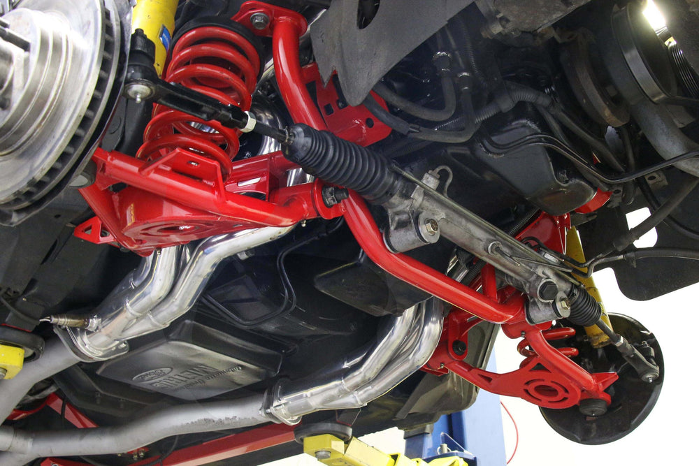 BMR 79-95 Ford Mustang K-Member Standard Version w/Spring Perches - Red
