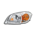 LH HEADLAMP COMB TYPE W/ AMBER SIGNAL LAMP & CLEAR BULB BASE 0510 LS/LT 0508