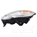 CAPA RH HEADLAMP ASSY COMPOSITE HALOGEN SMART FORTWO 20102015