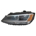 CAPA 1114 VW JTTA HALGN HEADLAMP ASSY LH