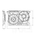 1720 LN MKZ/CONTINENTAL; 1720 FD FSION 2.7L TUR RAD & COND CFA