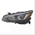 CAPA 1922 NS ALTMA CHROME LED HEADLAMP ASSY LH