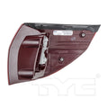 LH TAILLAMP ASSY QUARTER PANEL MOUNTED TOYOTA SIENNA 20042005
