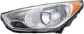 LH HEADLAMP ASSY COMPOSITE HYUNDAI TUCSON 20102013