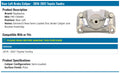 BRAKE CALIPER & BRACKET