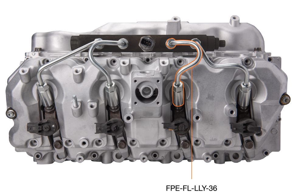 Fleece Performance 04.5-05 GM 2500/3500 Duramax LLY High Pressure Injection Line (No. 3 & 6)