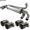 Remus 2021+ BMW M3 (G80)/M4 (G82) Quad 100mm Titanium Black PVD Coated Tail Pipe Set
