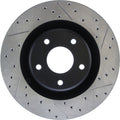 Street Axle Pack Drilled & Slotted, Front