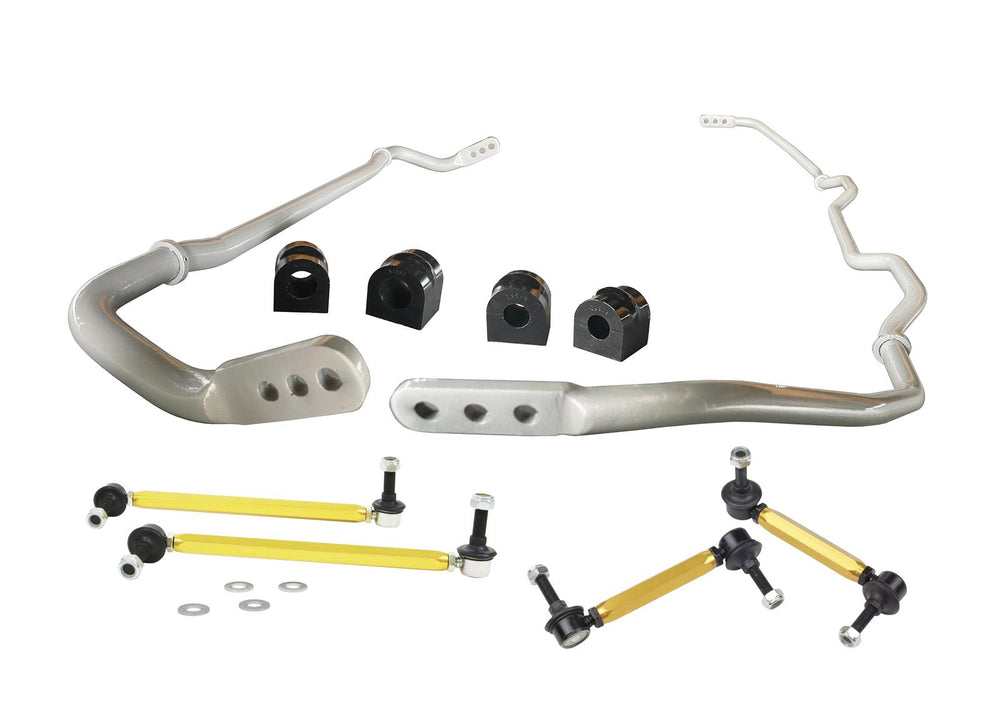 Whtieline BTK019 Front (30mm) & Rear (20mm) Swaybar Kit; fits Tesla Model 3 17+