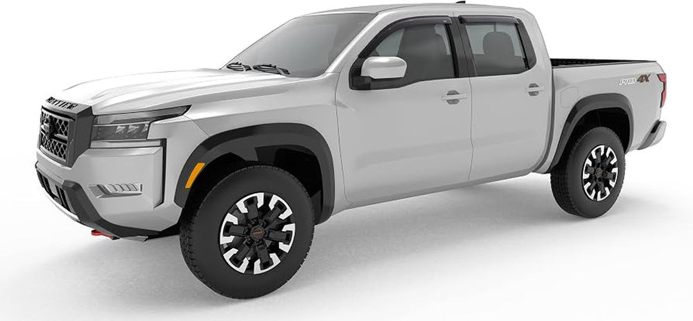 22C NISSAN FRONTIER CREW CAB VENTVISOR OUTSIDE MOUNT SMOKE 4PC