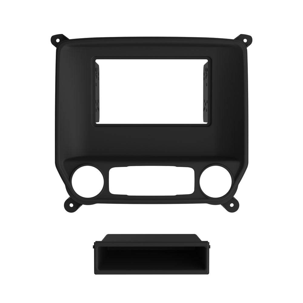 SILVERADO/SIERRA 14-UP SDIN/DDIN RADIO DASH KIT