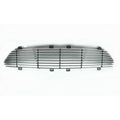 1517 MUSTANG GT LASER BILLET GRILLE MAIN REPLACEMENT 1PC POLISHED FLAT BLACK ALU