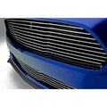 1517 MUSTANG GT LASER BILLET GRILLE MAIN REPLACEMENT 1PC POLISHED FLAT BLACK ALU
