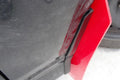 Rally Armor 13-19 Ford Fiesta ST Red UR Mud Flap w/White Logo
