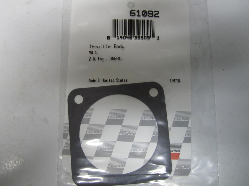 Fel-Pro Volkswagen Jetta 61092 Fuel Injection Throttle Body Mounting Gasket