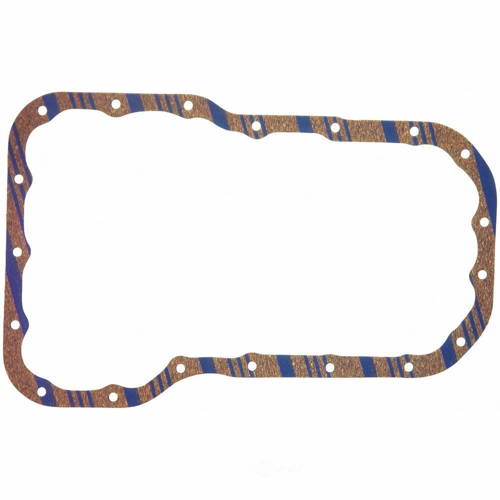 Fel-Pro Mazda 929 OS 34304 C Engine Oil Pan Gasket Set Blue Stripe cork-rubber