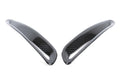 CARBON HOOD SIDE VENT COVERS, SUPRA