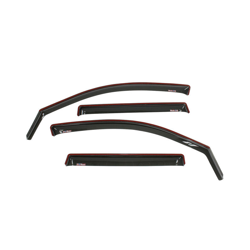 0720 TUNDRA CREWMAX INCHANNEL WIND DEFLECTOR 4PC MATTE BLACK
