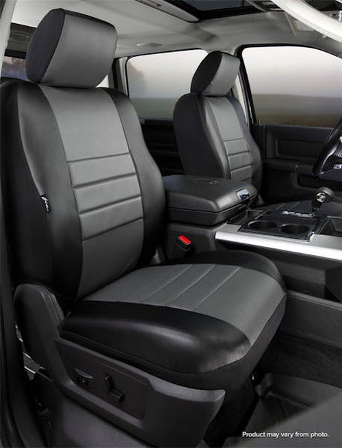 0916 F150/1116 F250/F350/F450/F550 SUPER DUTY SL FRONT BUCKET SEAT COVER GRAY