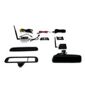9916 FORD SUPER DUTY TRANSPARENT TRAILER WIRELESS REAR CAMERA MIRROR W/3RD BR