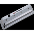 CHEVROLET & BOWTIE EMBLEM DIECAST SLANTEDGE VALVE COVERS CENTER BOLT S/B V8 8