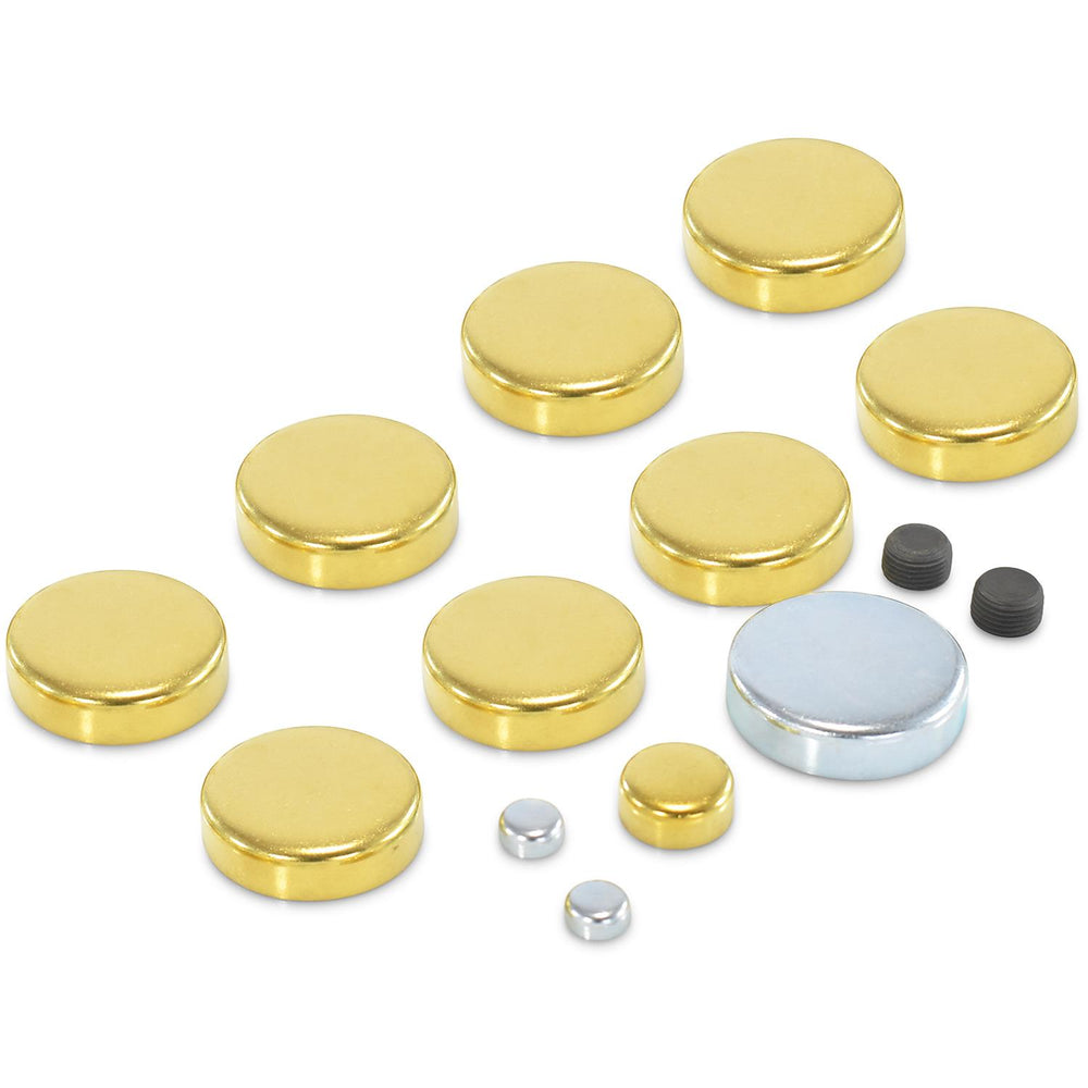 Brass Freeze Plug Kit Pontiac V8