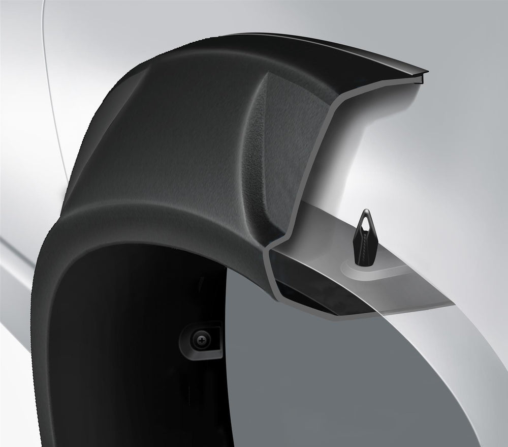 ~(11 lbs. 46X29X9)~ FENDER FLARES BW