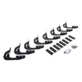 1419 SILVERADO/SIERRA 1500/2500/3500 RB30 RUNNING BOARDS W/BRACKETS BLACK