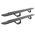 0910 RAM 1500/1114 1500 RB30 RUNNING BOARDS W/STEPS BEDLINER COATING