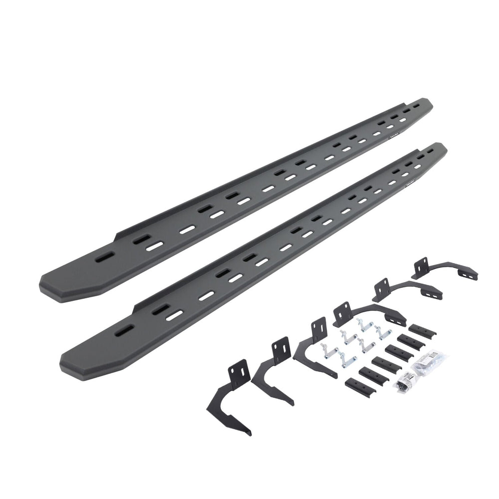 0910 RAM 1500/1114 1500 RB30 SLIM LINE RUNNING BOARDS KIT TEXTURED BLACK
