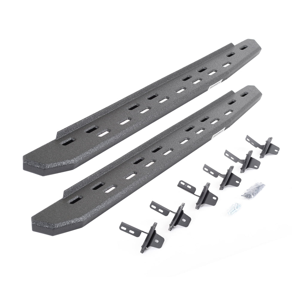 21C BRONCO RB30 SLIM LINE RUNNING BOARDS KIT TEXTURED BLACK