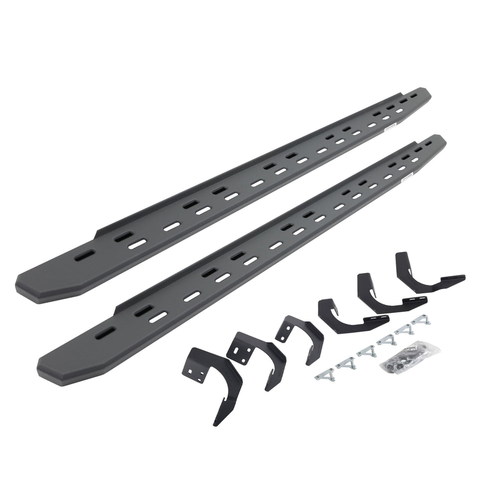1518 RAM 1500(19C1500 CLASSIC)RB30 SLIM LINE RUNNING BOARDS KIT TEXTURED BLACK