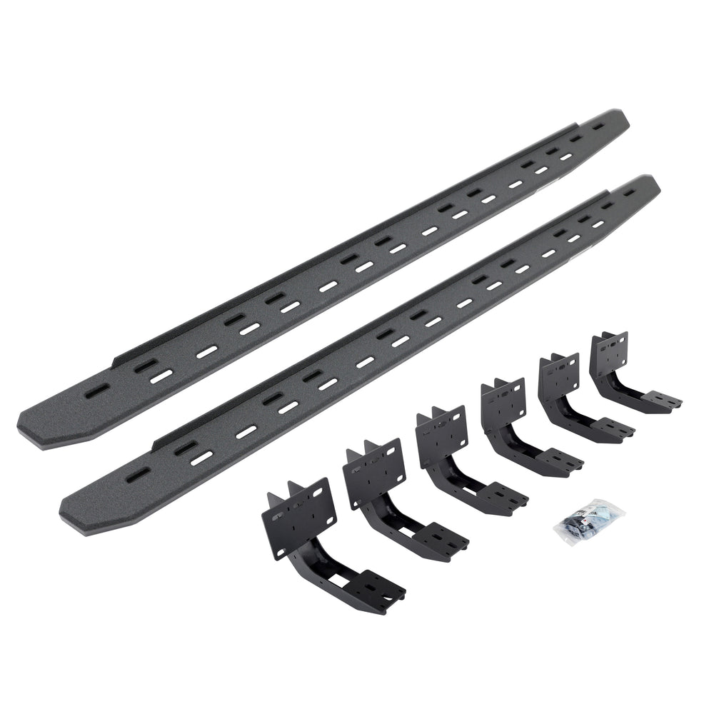 19C RAM 1500 RB30 SLIM LINE RUNNING BOARDS KIT PROTECTIVE BEDLINER COATING