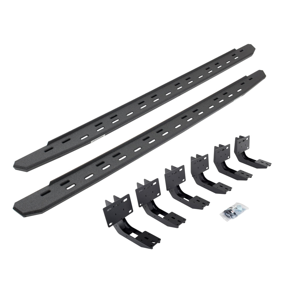 19C RAM 1500 RB30 SLIM LINE RUNNING BOARDS KIT PROTECTIVE BEDLINER COATING