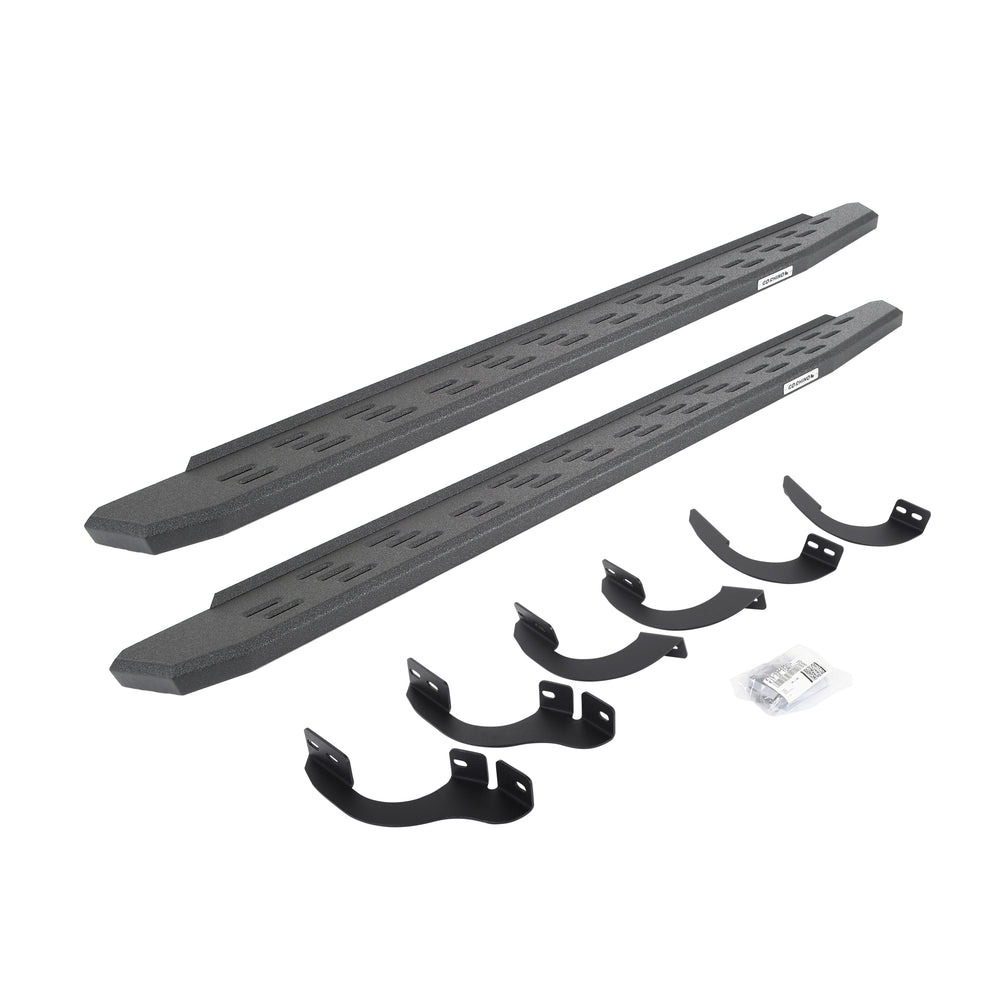 14C 4RUNNER RB30 RUNNING BOARDS W/BRACKETS PROTECTIVE BEDLINER COATING