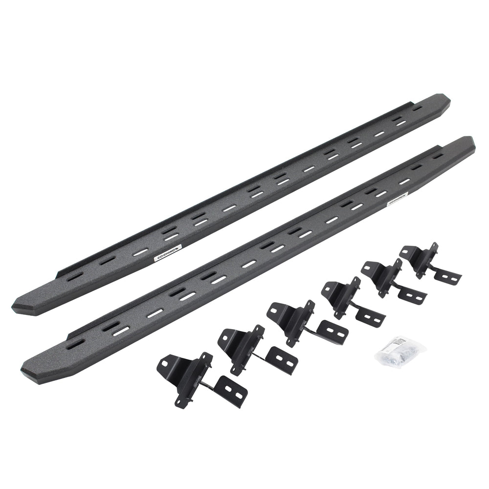 18C WRANGLER RB30 SLIM LINE RUNNING BOARDS KIT PROTECTIVE BEDLINER COATING