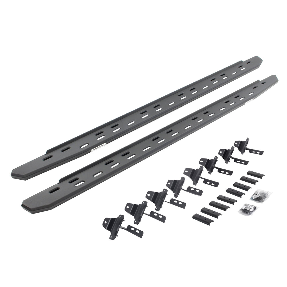 20C GLADIATOR RB30 SLIM LINE RUNNING BOARDS KIT TEXTURED BLACK