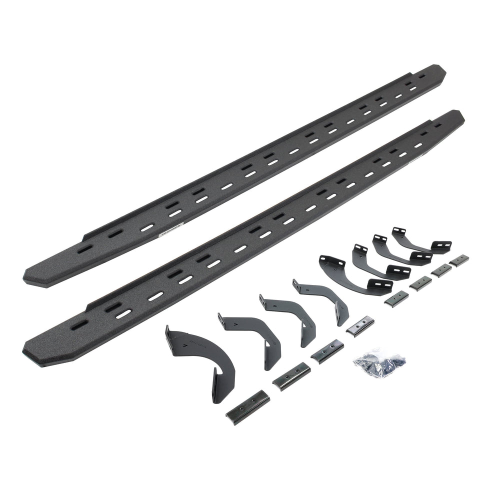 22C TUNDRA RB30 SLIM LINE RUNNING BOARDS KIT PROTECTIVE BEDLINER COATING