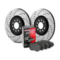 Street Axle Pack - Drilled; Front