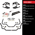 QA1 68-72 GM A-Body Level 3 Handling Kit 2.0 w/o Shocks