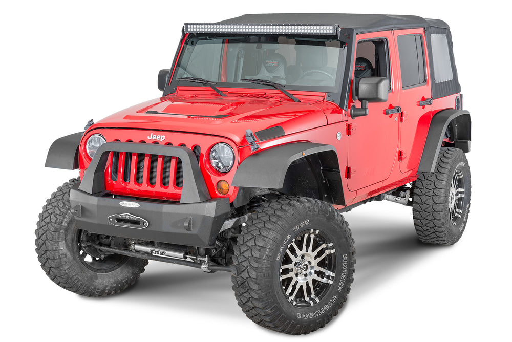 JK FRONT FENDER FLARES FULL LENGTH 2007-18 JEEP JK 2-4 DOOR
