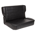 8695 CJ & WRANGLER (YJ) SEAT REAR FOLD & TUMBLE VINYL BLACK