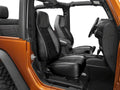 7618 CJ & WRANGLER CJ/YJ/TJ/LJ SEAT FRONT FACTORY STYLE REPLACEMENT W/ RECLINER VINYL BLACK